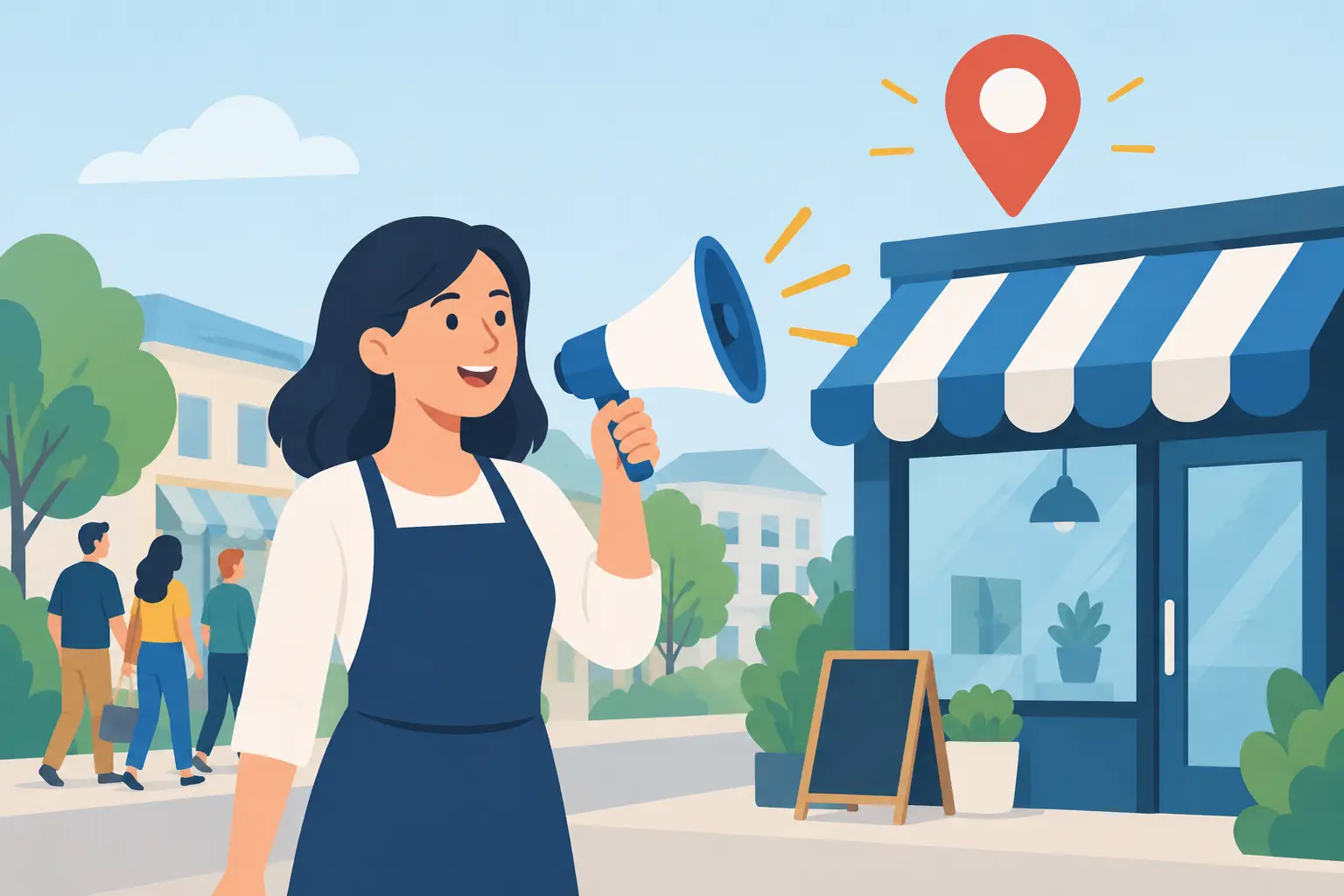 Can Businesses Post Announcements? Yes, Locally