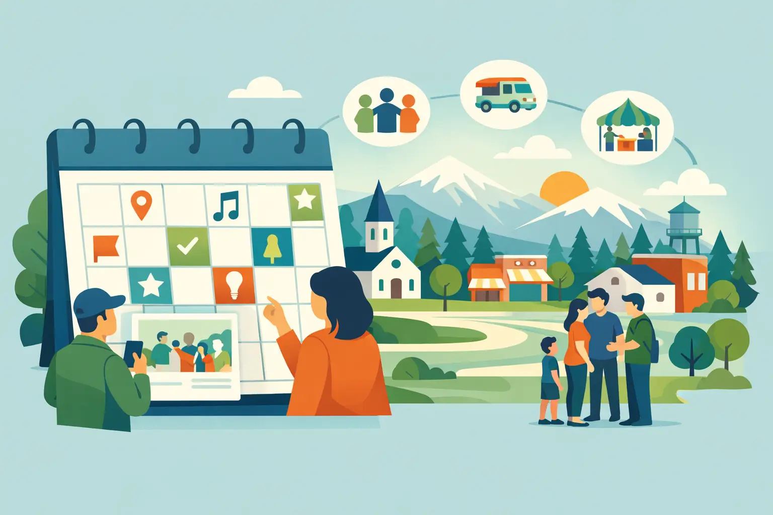 Community Calendars Build Stronger Oregon Towns