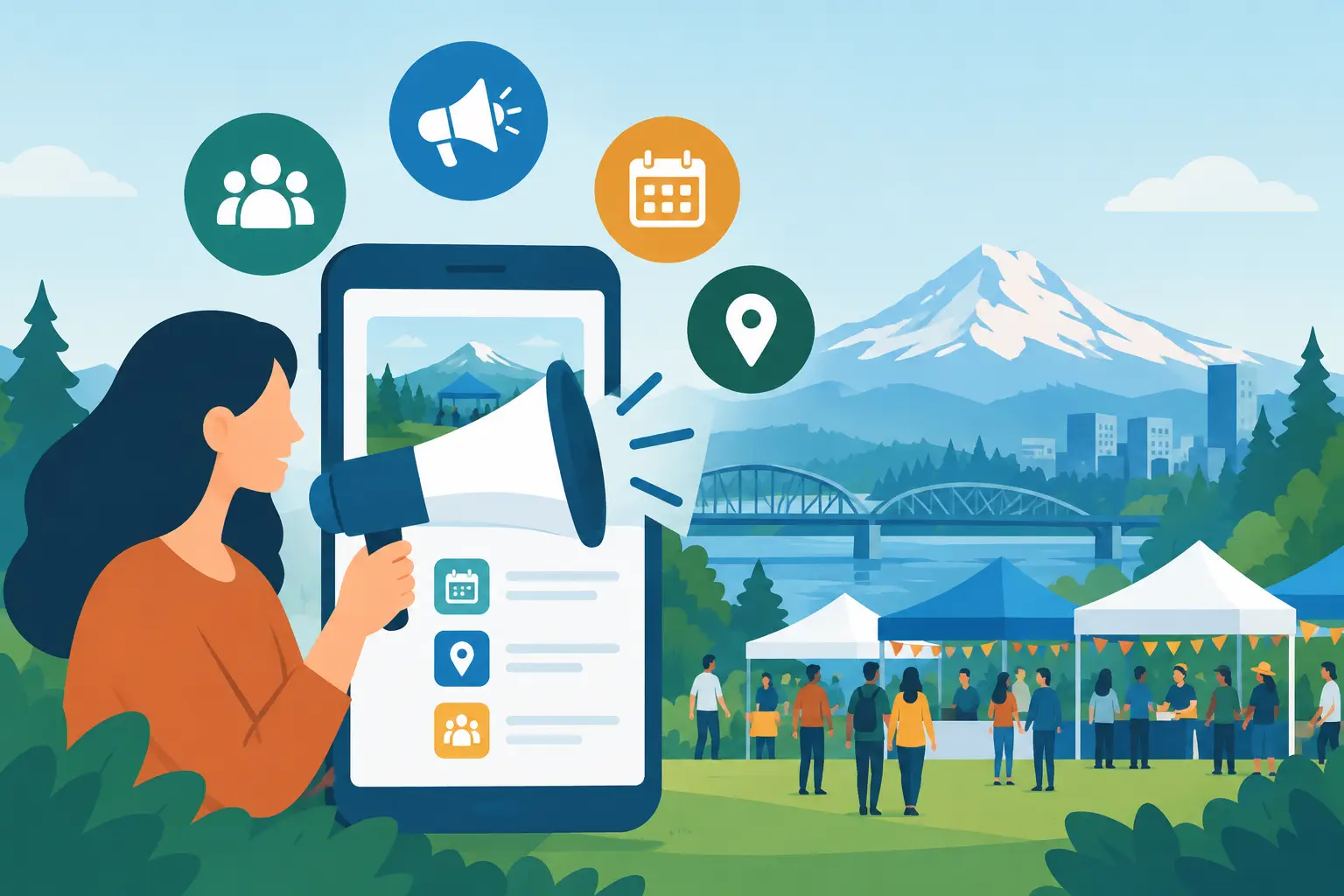How to Advertise Community Events in Oregon