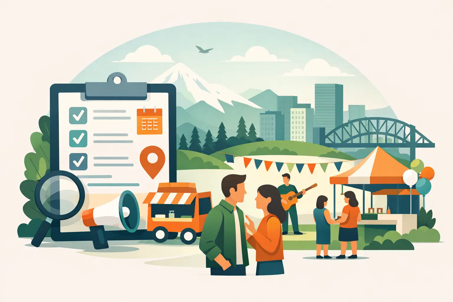 How to List Local Events and Reach Oregon Neighbors