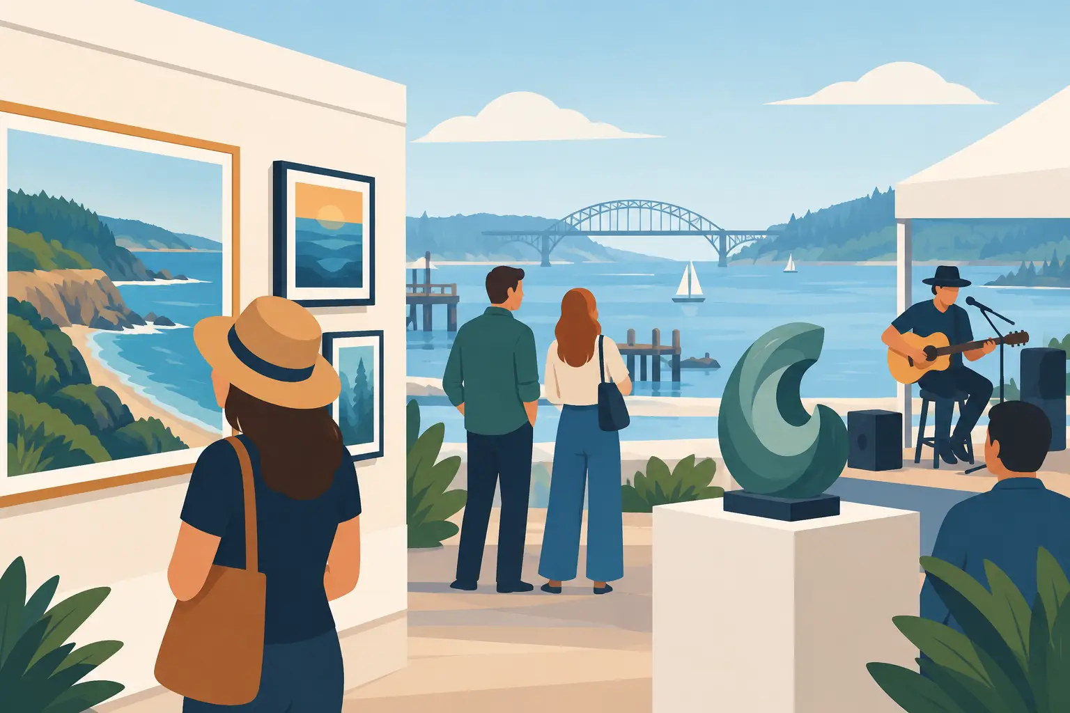 A Coos Bay Arts Attendance Example That Works