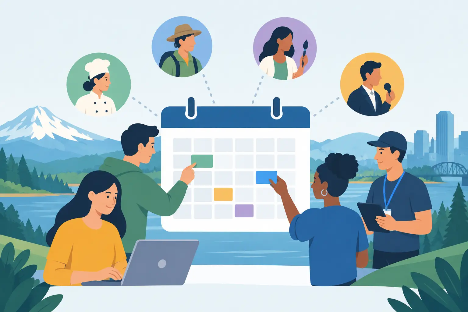 Who Can Submit Listings on Oregon Calendars?